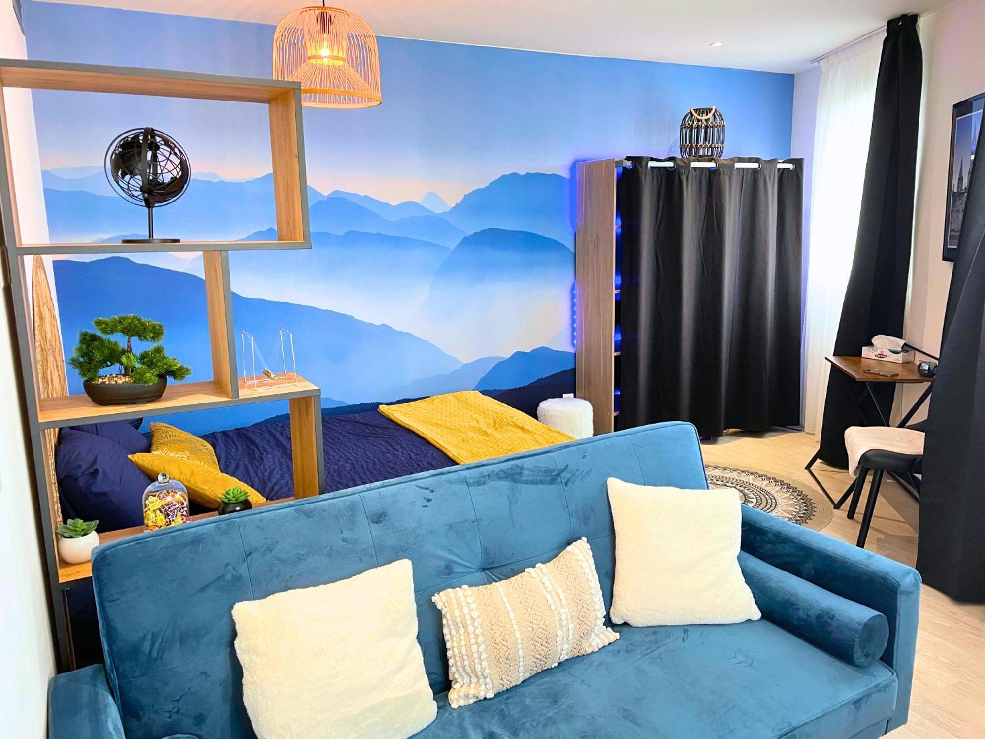 L'Ecrin Studio Equipe Avec Vue Panoramique Lourdes Luaran gambar